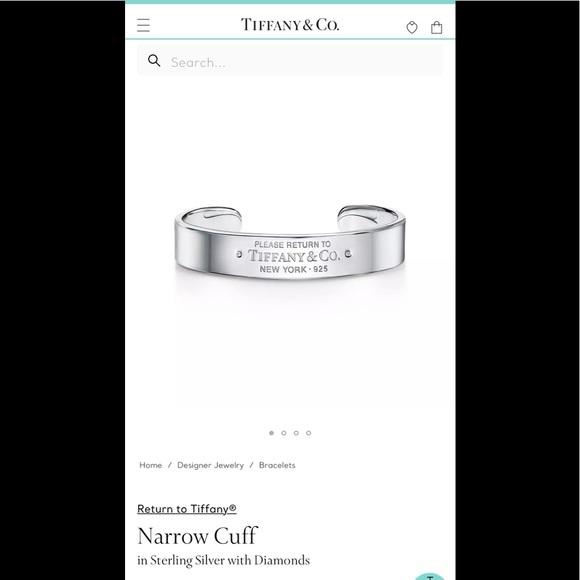 Tiffany and Co Diamond Cuff Bracelet - Picture 14 of 16